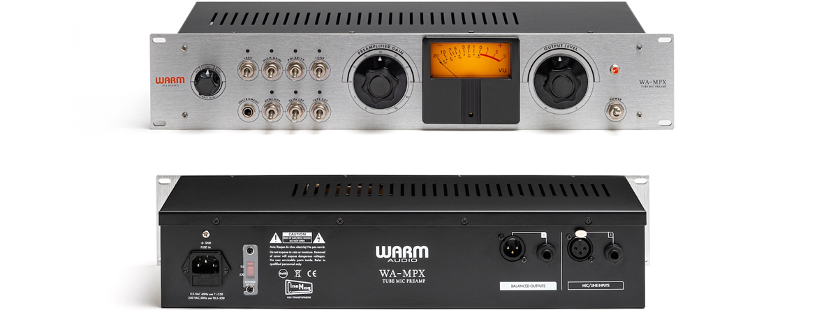 Обзор WA-MPX — винтажный ламповый микрофонный предусилитель WARM Audio по выгодной цене
